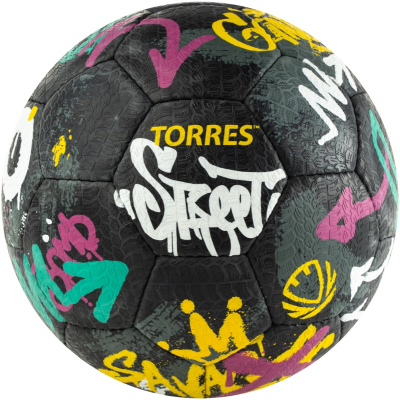 Мяч футбольный Torres Street F023225 черный