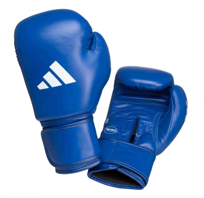 Перчатки боксерские Adidas IBA синий