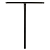 Руль Ethic Trianon T-bar 62 high черный