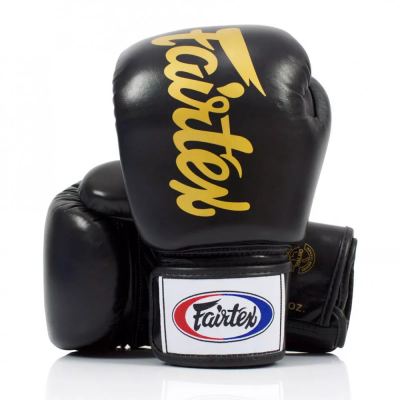 Перчатки боксерские Fairtex BGV19 Tight Fit Deluxe  black