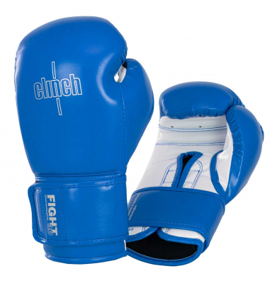 Перчатки боксерские Clinch Fight 3.0 синий