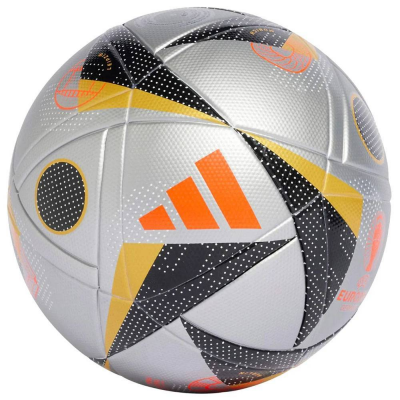 Мяч футбольный Adidas Euro24 Fussballliebe Finale серебристый